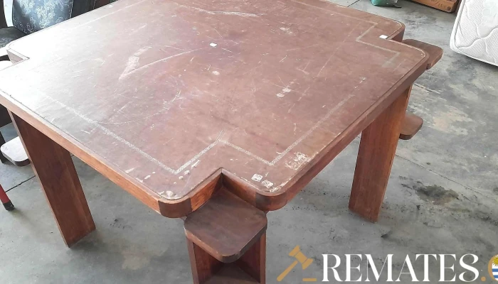 Mesa De Juego En Madera Con Tapete De Cu 2 - 17-06-2021