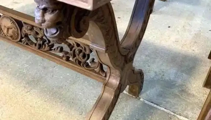 Mesa De Sala Tallada Veneciana 125 X X 3 - 06-12-2020