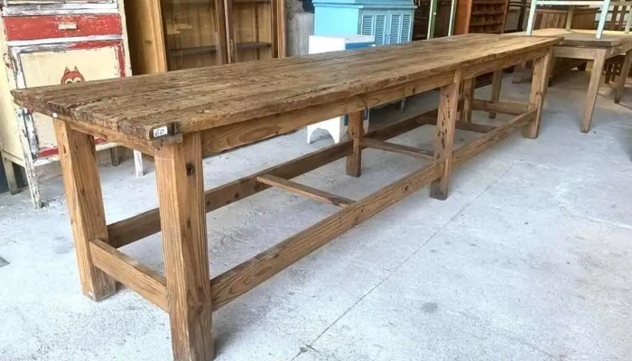 Mesa De Trabajo En Pinotea De 6 Patas C 1 - 06-12-2020
