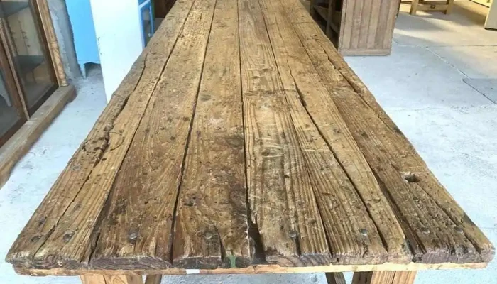 Mesa De Trabajo En Pinotea De 6 Patas C 3 - 06-12-2020