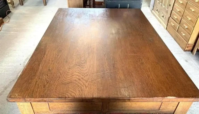 Mesa Ecritorio En Roble 2 Cajones 150 3 - 06-12-2020