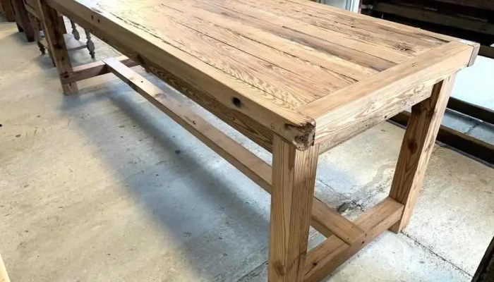 Mesa En Pinotea Con Travesano 230 X077 5 - 06-12-2020
