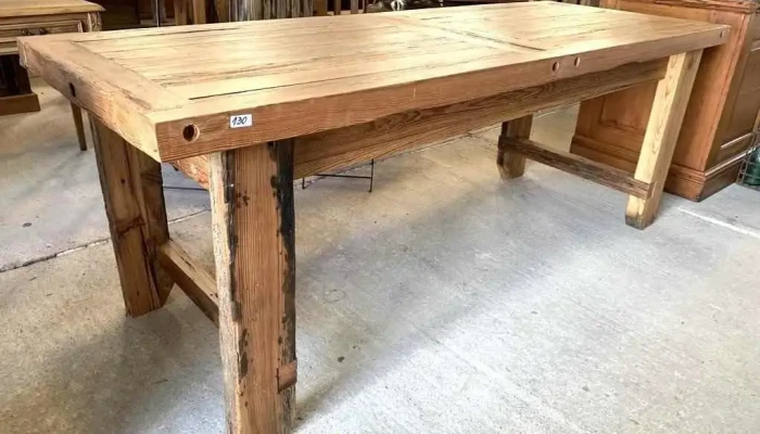 Mesa En Pinotea Maciza 220 X 080 X 08 1 - 06-12-2020