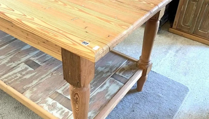 Mesa En Pinotea Patas Torneadas 222 X 0 3 - 06-12-2020