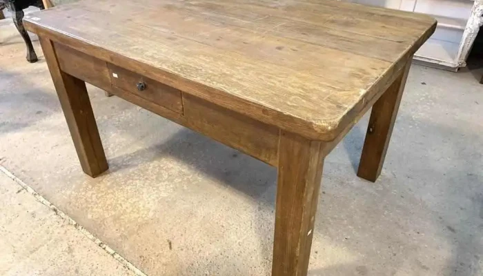 Mesa En Roble 1 Cajon 130 X 090 X 075 2 - 06-12-2020