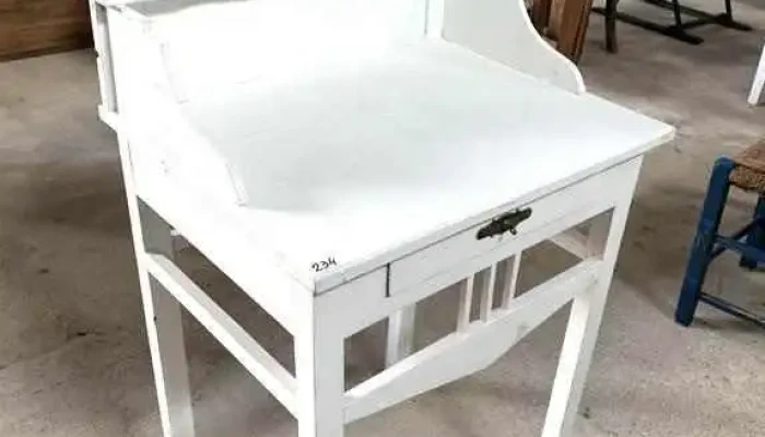 Mesa Escritorio Laqueado Blanco 060 X 0 1 - 06-12-2020