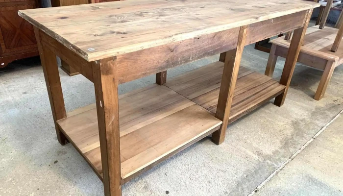 Mesa Isla 1,96 X 0,80 X 0,92 Alto