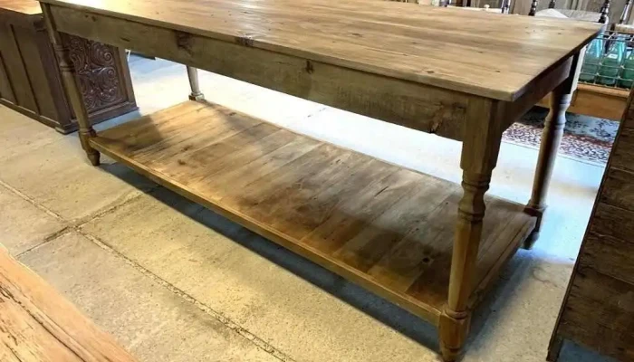 Mesa Isla En Pino 230 X 087 X 090 Alt 5 - 06-12-2020