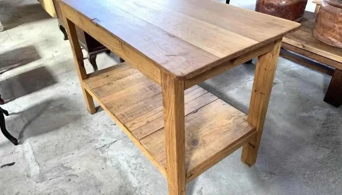 Mesa Isla En Pino Tapa Eucaliptus Con Ca 3 - 06-12-2020