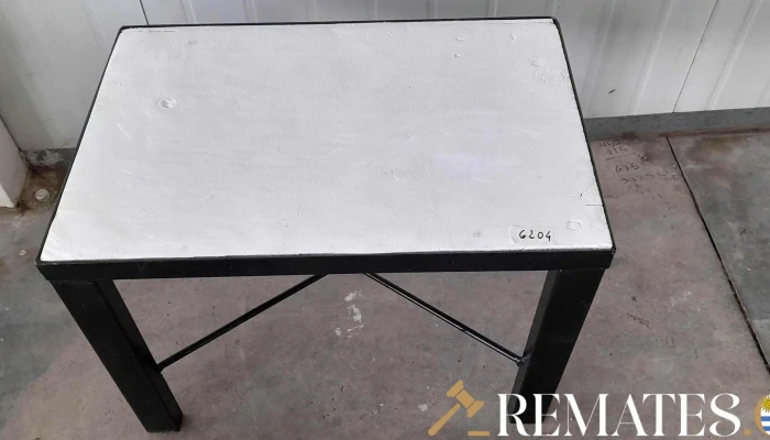 Mesa Ratona Base De Hierro Tapa De Mader 2 - 17-06-2021