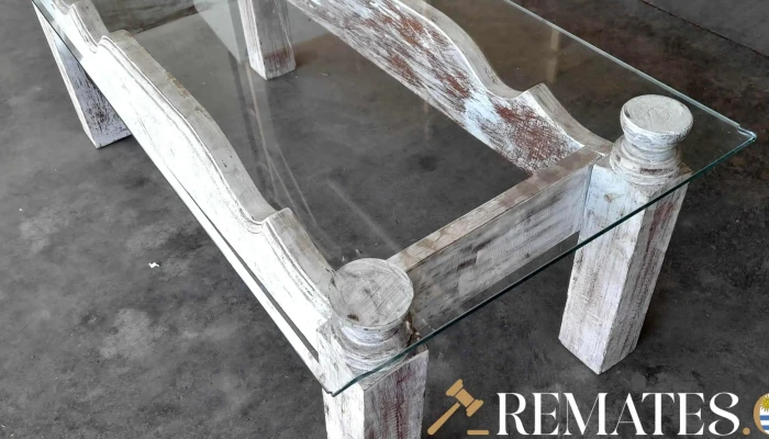 Mesa Ratona Base De Madera Y Tapa De Cri 3 - 17-06-2021