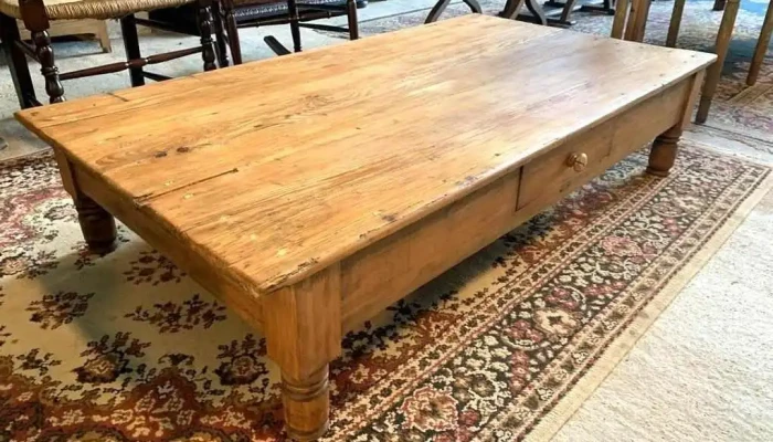 Mesa Ratona Con Cajon En Pino Blanco 15 2 - 06-12-2020
