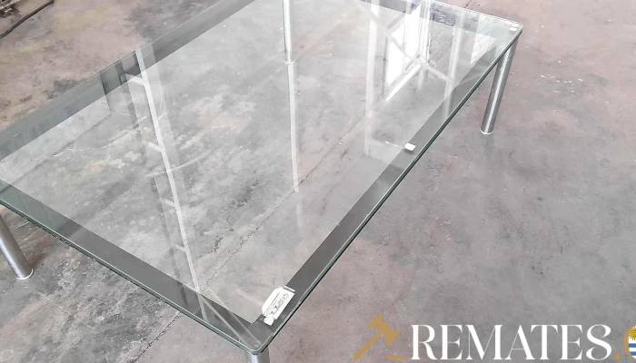 Mesa Ratona Tapa De Cristal Y Base De Hi 2 - 17-06-2021