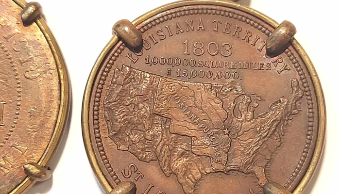 Moneda 4 Soldi Italiana Y Medalla 1904 S 6 - 05-06-2021