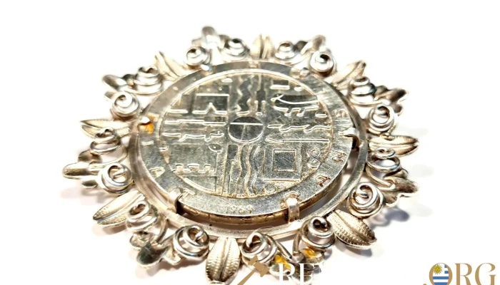 Moneda Fao En Plata 1969 Engarzada Pren 3 - 17-06-2021