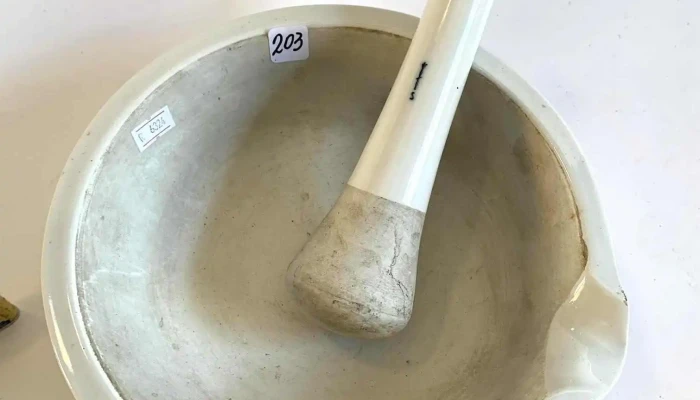 Mortero De Ceramica Con Pilon 024 Diam 2 - 06-12-2020