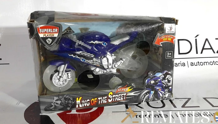 moto azul