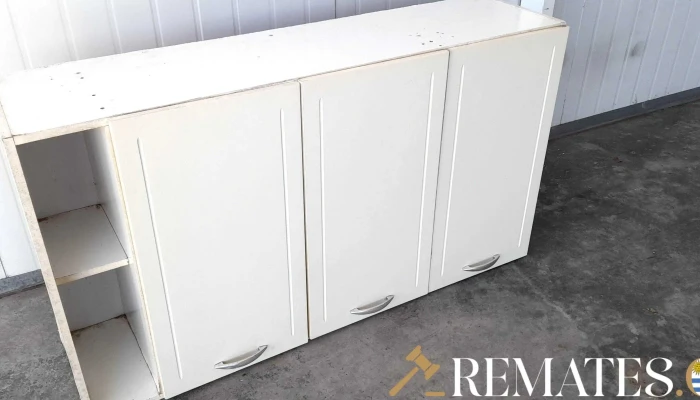 Mueble Aereo Blanco De 3 Puertas 2 Estan 3 - 17-06-2021