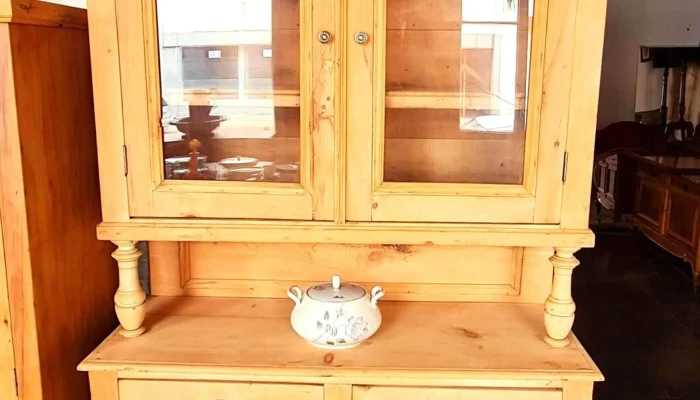 Mueble Aparador Con Alzada En Pin Blanco 1 - 17-06-2021