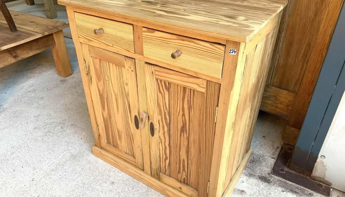 Mueble Auxiliar En Pinotea 2 Puertas Dos 1 - 06-12-2020