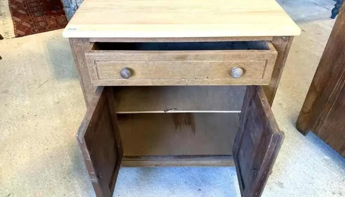 Mueble Auxiliar En Roble 2p 1 Cajon 070 3 - 06-12-2020