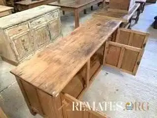 Mueble Bajo 3 Puertas En Pino Blanco 19 4 - 06-12-2020