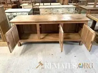 Mueble Bajo 3 Puertas En Pino Blanco 19 5 - 06-12-2020