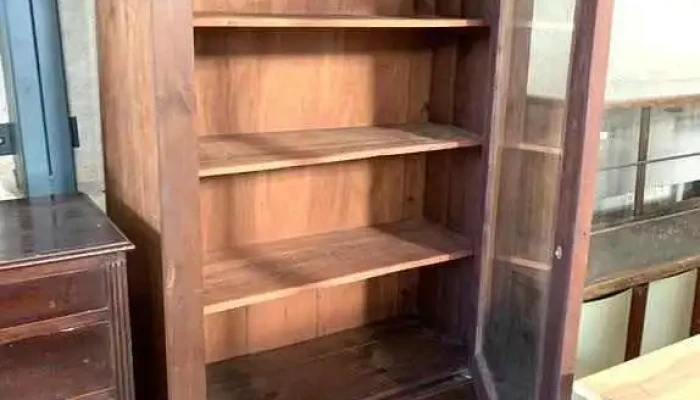 Mueble Estante Colonial Con Puerta Vidri 2 - 06-12-2020