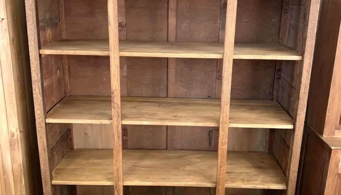 Mueble Estante Jacobino En Roble 1,50 X 0,50 X 1,90 Alto