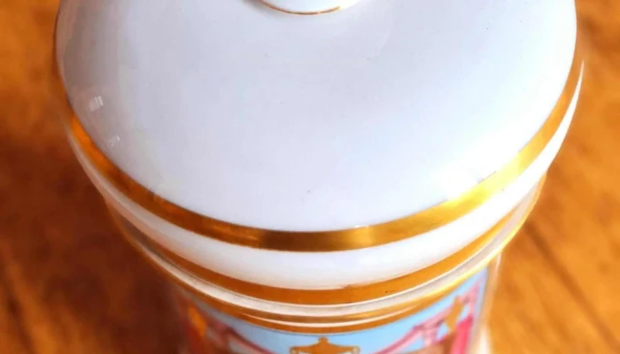 Muy Antiguo Frasco Farmacia Porcelana Fr 2 - 17-06-2021
