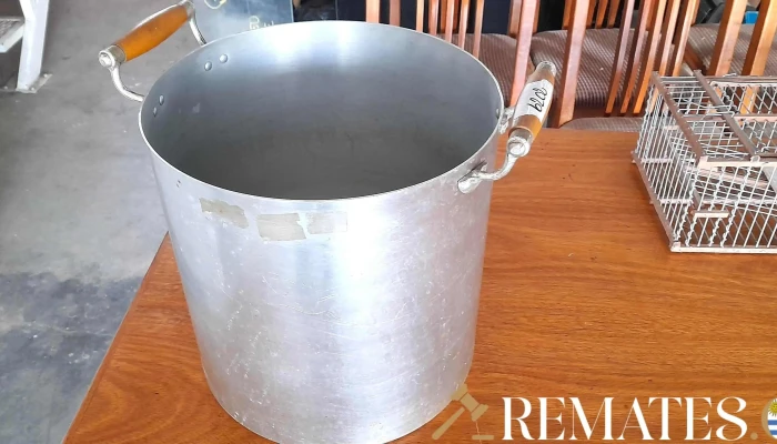 olla de aluminio 30 litros sin tapa