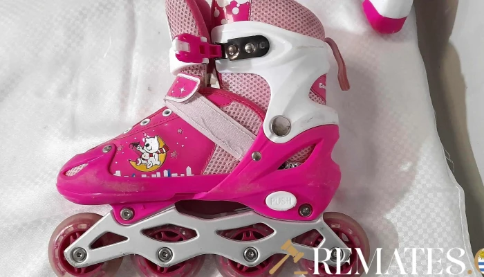 Par De Patines Tipo Roller Rosados -  2 - 17-06-2021
