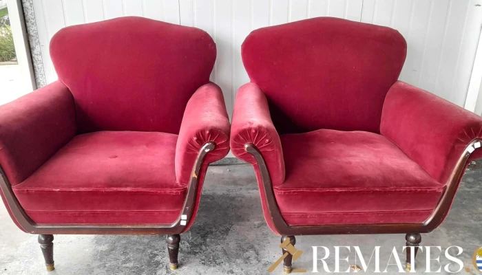 Par De Sillones Ingleses En Perfecto Est 2 - 17-06-2021