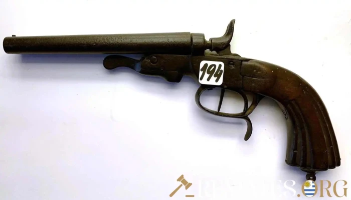 Pistola Fuego Central 0,27 Cm 2 Caños Yuxtapuestos