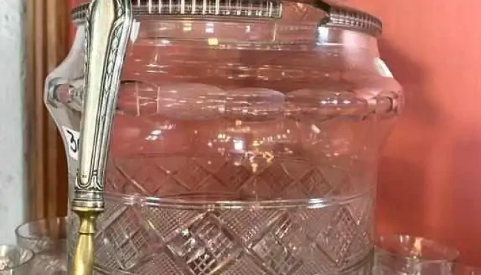 Ponchera De Cristal C 12 Tazas Bandeja 3 - 06-12-2020