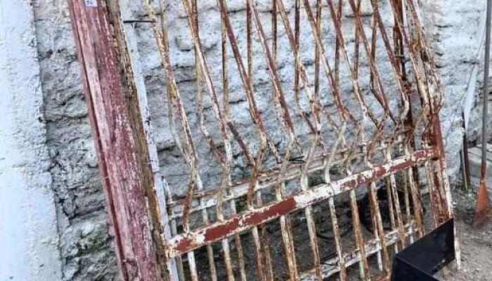 Porton Reja De 2 Hojas 1,65 X 1,85 C/u