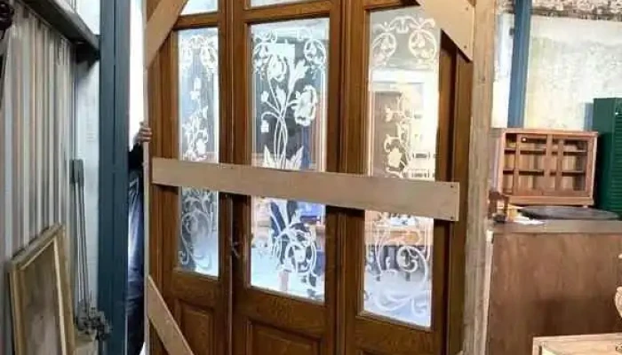 Puerta Cancel De 3 Hojas C Vidrios Esme 5 - 06-12-2020
