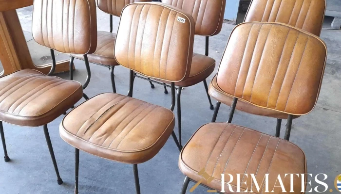 R 6 Sillas En Hierro Con Asiento Y Respa 1 - 17-06-2021