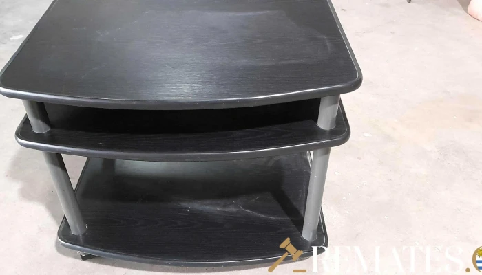 Rack De Tv Y Video Color Negro Con Rueda 3 - 17-06-2021