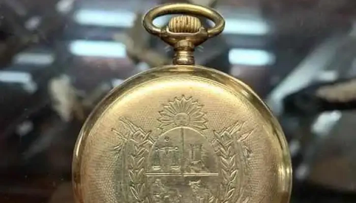 Reloj De Bolsillo Banado Escudo Uruguay 3 - 06-12-2020
