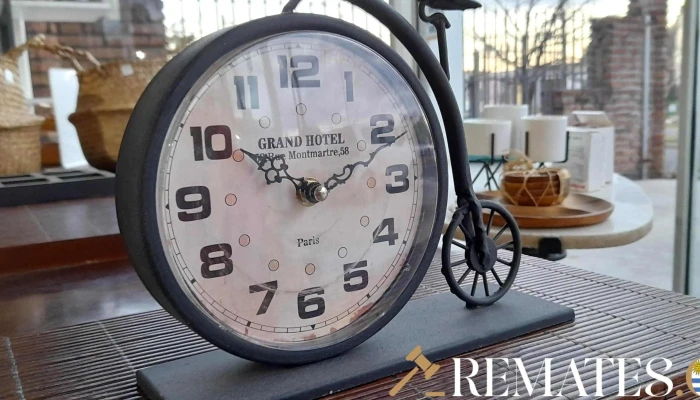 Reloj De Mesa Con Forma De Bicicleta -  3 - 17-06-2021