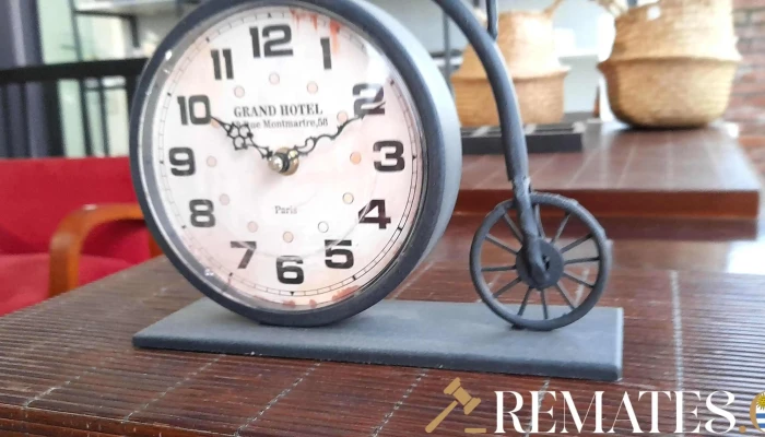 Reloj De Mesa Con Forma De Bicicleta -  7 - 17-06-2021