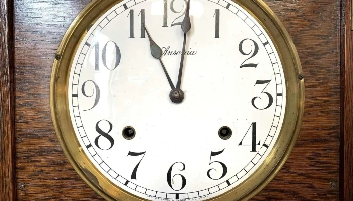 Reloj De Pared Ansonia Esfera Esmaltada 3 - 06-12-2020