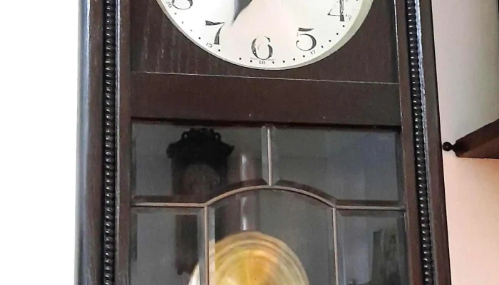 Reloj De Pared Antiguo Caja Roble Compl 1 - 17-06-2021