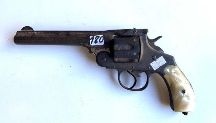 Revolver Orbea Hnos Español (0,30) Cachas De Nacar