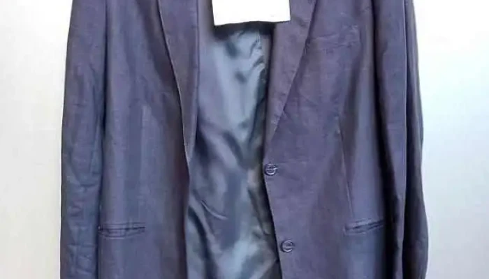 Saco de verano, color azul para dama talle 42