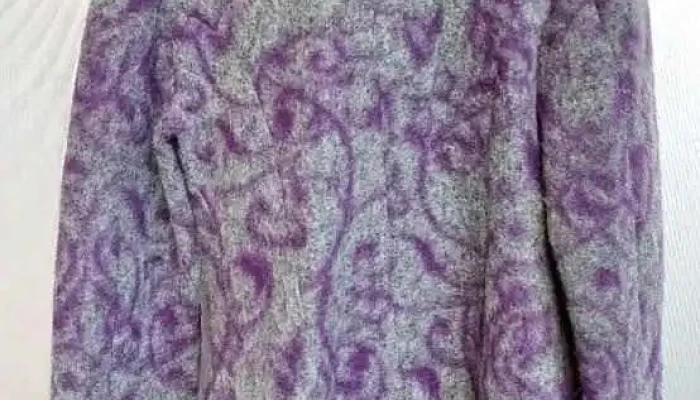 Saco Para Dama Estampado En Violeta Sin 2 - 25-08-2021