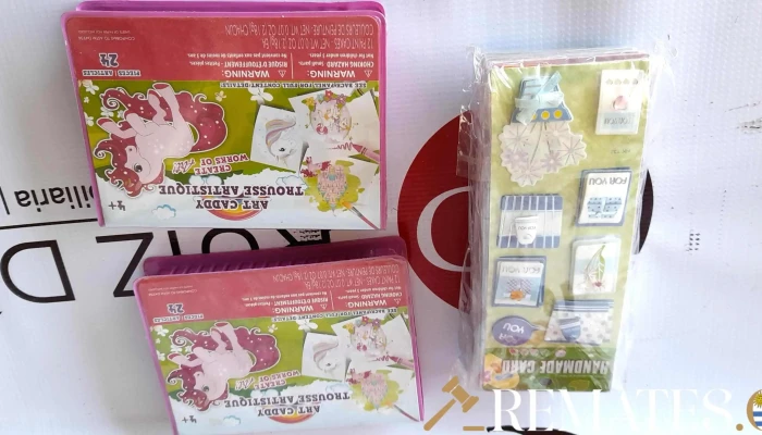 Set De 12 Stiker Y 2 Cajas De Pinturas -  2 - 17-06-2021