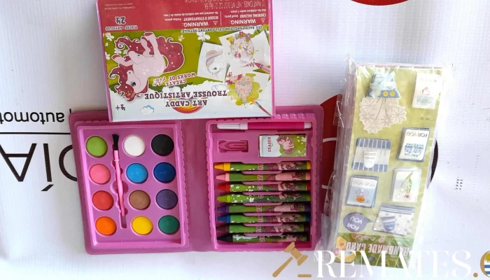 Set De 12 Stiker Y 2 Cajas De Pinturas -  3 - 17-06-2021