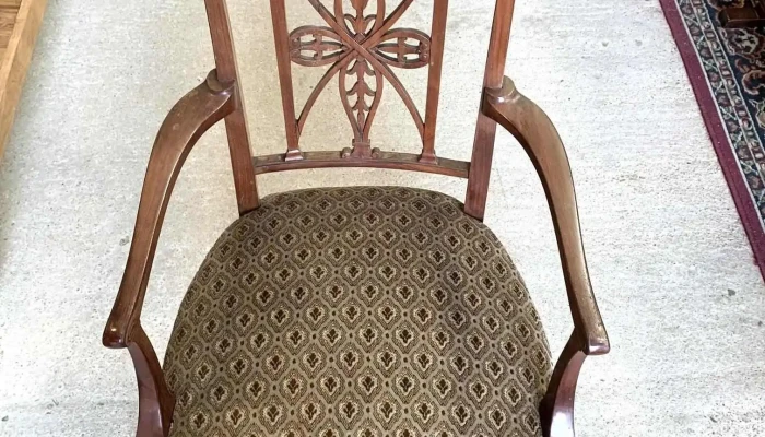 Silla Con Reposabrazos Tapizada 2 - 06-12-2020